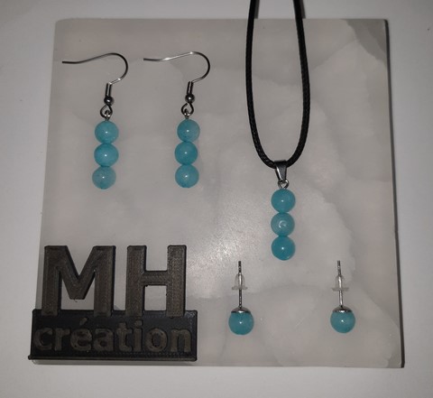 Amazonite bleu