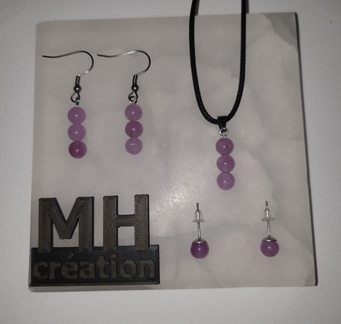 Lepidolite rose